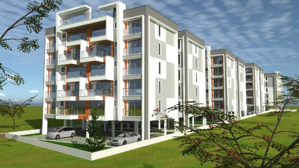 David's Apartments residential development in Gitaru