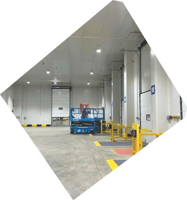 Industrial projects including warehouses, factories and workshops