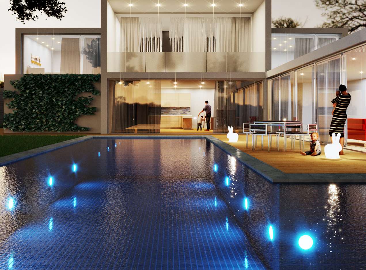 Residential development shown on the Alliance Controls company profile cover